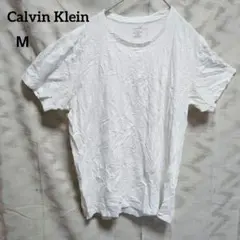 Calvin Klein【M】 レディース ホワイト Tシャツ 無地