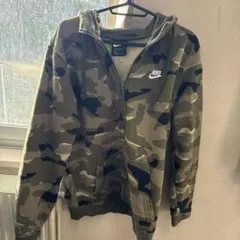 Nike 迷彩柄 ジップアップパーカー Lサイズ