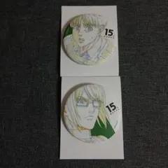 MAPPA 15th 進撃の巨人 缶バッジ アルミン ハンジ