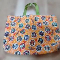 妖怪ウォッチ柄キルティングバッグ