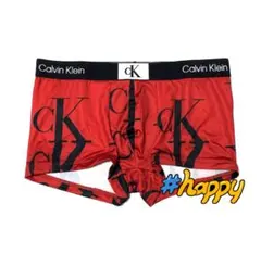 新品★カルバンクライン★Mサイズ★ボクサー★トランクス★レッド★3322