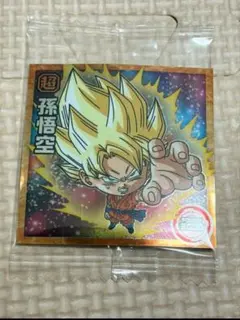 ドラゴンボール 超戦士 シールウエハース　超15-22 N 超サイヤ人　孫悟空