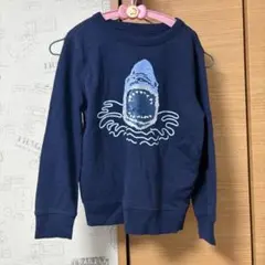 GAP JAWS サメ スパンコール トレーナー ネイビーのサムネイル