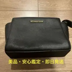 MICHAEL KORS ブラック ショルダーバッグ