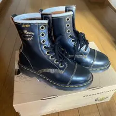 値引　Dr Martens ブラックブーツ エアクッションソール