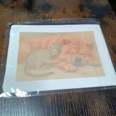 チャウチャウ　リスザル　ポーチ　レトロ　小物入れ　雑貨　化粧　21×15cm