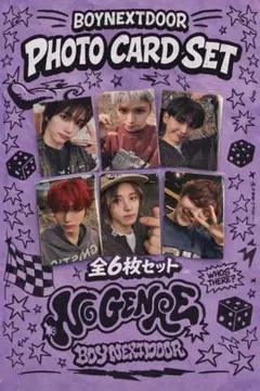 BOYNEXTDOOR No Genre トレカ 全6枚 コンプリートセット