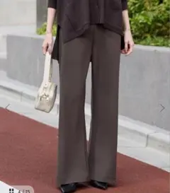 【SLOBE IENA】 DOUBLECLOTHパンツ 34