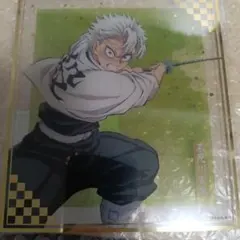 クリア色紙　鬼滅の刃　不死川実弥