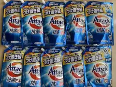 Attack 抗菌EX つめかえ用 超特大 900g 10個セットのサムネイル