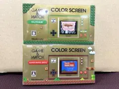 任天堂　ゲーム&ウォッチ　スーパーマリオブラザーズ　ゼルダ　セット　中古