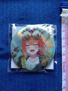 五等分の花嫁　中野四葉　キラキラ缶バッジ