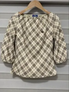 BURBERRY BLUELABEL 七分袖 tシャツ カットソー