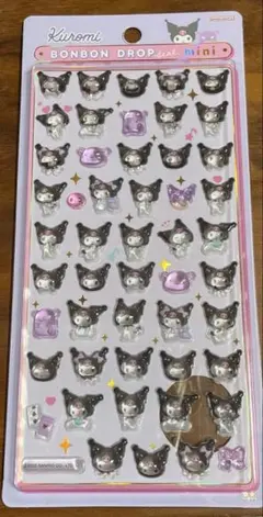 と*と様 正規品✨　ボンボンドロップミニ　クロミ　シール