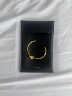CELINE ノット エクストラシンブレスレット ゴールドのサムネイル