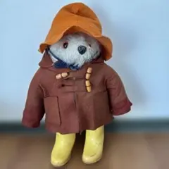 希少・紙タグ付】ヴィンテージ パディントンベア ぬいぐるみ エデン社