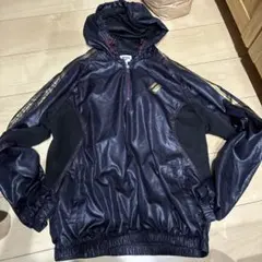 PRO-Keds ナイロンジャケット ハーフジップ ネイビー M