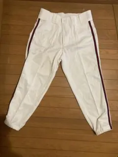 Nike ホワイトパンツ サイドストライプ (X L)