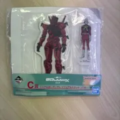 ★新品★一番くじ 機動戦士ガンダム C賞 シャア＆赤いガンダムのサムネイル