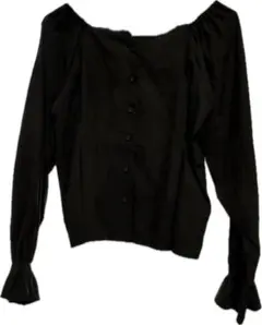 黒い長袖シャツ ナイスクラップ