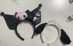 サンリオ　クロミ　ポチャッコ　カチューシャ