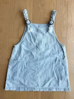 bp KIDS MARKET ライトブルー ジャンバースカート 110cm