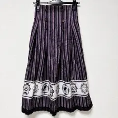 ※【新品】axes femmeディズニーヴィランズ　ワインロングスカートМサイズ