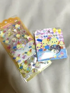 ウサハナ ドロップジェリーシール♡おはじきシールセット