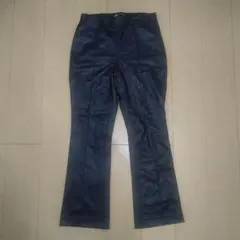 ★ZARA ウエストゴム レザーフレアパンツ★