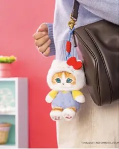 完売mofusand×サンリオキャラクターズ ぽてふわマスコット(ハローキティ)