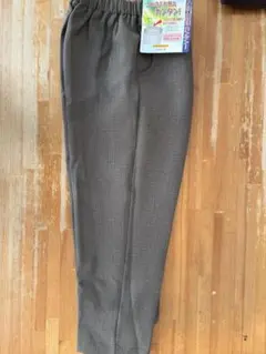 新品未使用✨ブラウン カジュアルパンツ ゴムウエスト