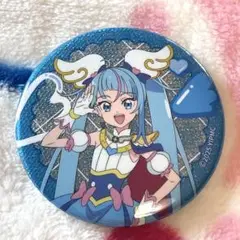 映画　キミとアイドルプリキュア　キュアスカイ　缶バッジ