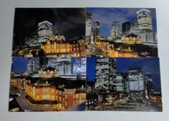東京 夜景 写真 4枚セット