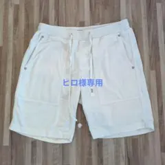BAYFLOW コーデュロイ ショートパンツ ホワイトのサムネイル