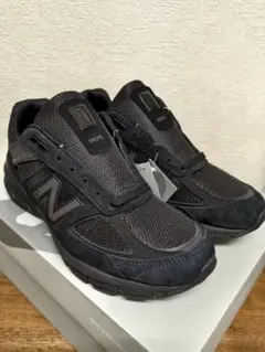 M990 BB5 27cm 2019年製 V5 トリプルブラック M990BB5 m990bb5 このシューレースはトリプルブラックに 合わせたら私の