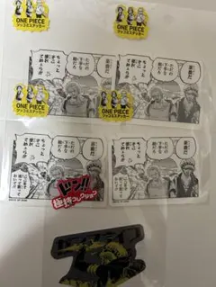 ONE PIECE ワンピース ベースショップ ツッコミステッカー 獄技