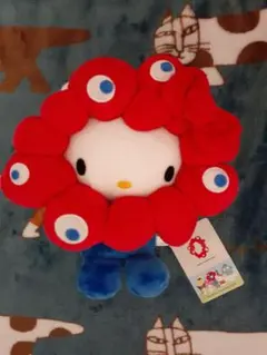 大阪関西万博ミャクミャクなりきりぬいぐるみキティMサイズ、新品タグ付き