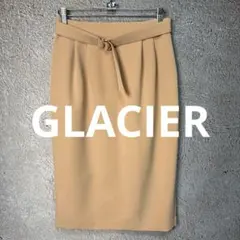 【美品】 GLACIER ベルト付き スカート ベージュ