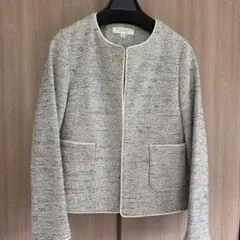 美品　BEAUTY & YOUTH ノーカラージャケット M