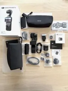 【超美品】DJI OSMO POCKET 4 クリエイターコンボ ＋フィルター付のサムネイル