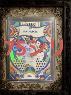 topps soccer endrick RC エンドリッキ　シリアル