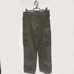 定価4万】ARCHON オリーブデニム パッチワーク カーゴパンツ - メルカリ