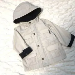 COMME CA ISM フード付きジャケット 90cm 美品 ベビー キッズ