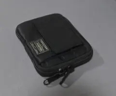 HEAD PORTER ブラックビューティー キルティング ポーチ ブラック