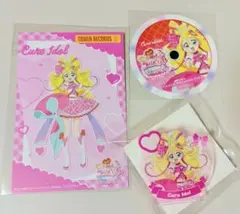 プリキュア キュアアイドル タワレコカフェ アクリルクリップ コースター カード