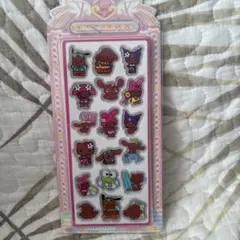 サンリオ日焼けアクリルシール