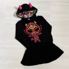 ヒステリックミニ «80» モンスター miniちゃん 角付き ワンピース