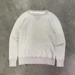 BUTCHER PRODUCTS 前V スウェット オートミール