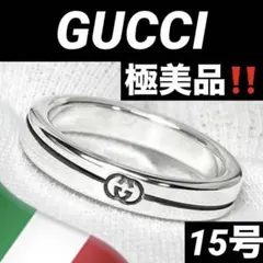 美品 GUCCI ダイアゴナル リング #9 8号 - メルカリ
