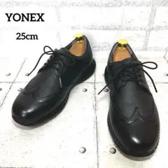 極美品【ヨネックス】ウィングチップ パワークッションMC-105♡ブラック 25のサムネイル